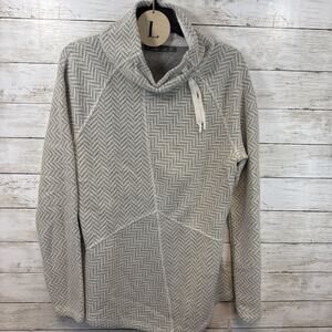 Prana Mattea Herringbone Wool Blend Sweater